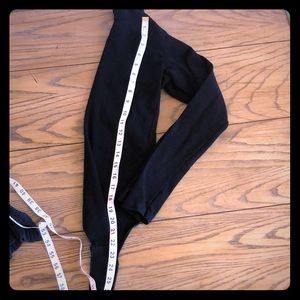 Black turtle neck body suit (fitted, thong) NWOT